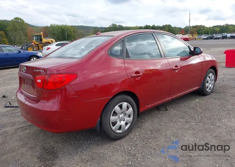 2008 Hyundai Elantra Gls/Se из США, поврежденный, VIN KMHDU46DX8U411400